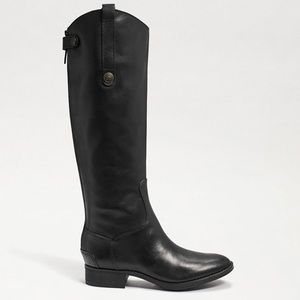 Sam Edelman Penny Leather Boot Black NWT Size 6